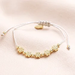 Estella Bartlett Flower Chain Friendship Bracelet