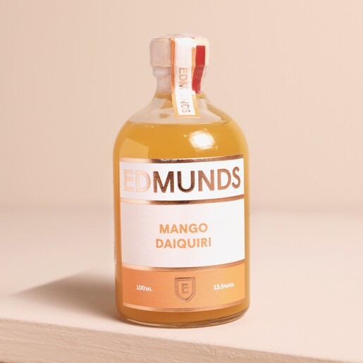 A mango flavoured pre mixed cocktail