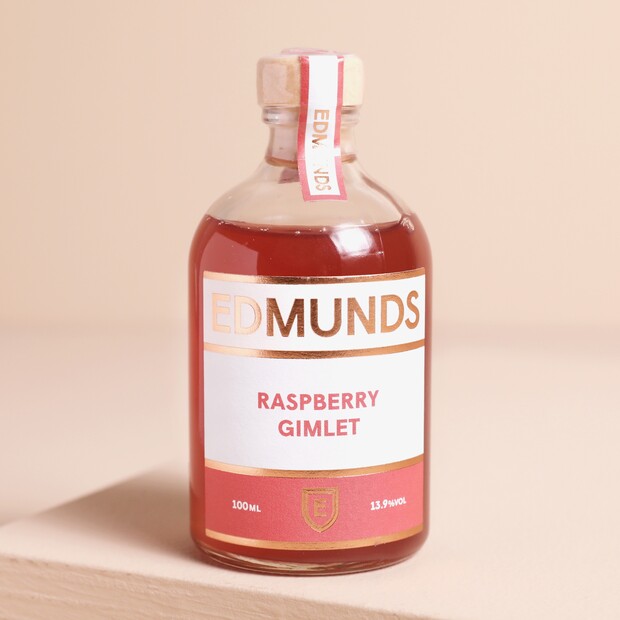 100ml Edmunds Raspberry Gimlet Cocktail