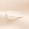 Sterling Silver Knot Ring in Silver S/M