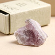 East of India Amethyst Crystal Matchbox