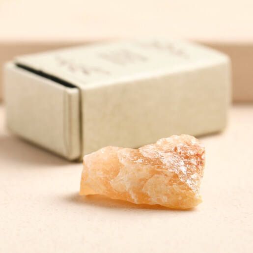 Crystal East of India Yellow Aventurine Crystal Matchbox