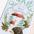 Close Up of Moonrise Christmas Card