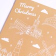 Close Up of Norfolk Landmarks Christmas Card