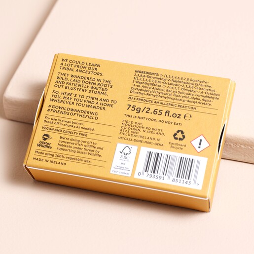 Wax melt packaging FieldDay Belong Folk Wax Melts Packaging