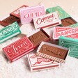 The Chocolate Gift Company All Star Reindeer Matchbooks cocolate selection 