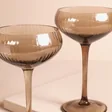 Brown Coupe Glasses