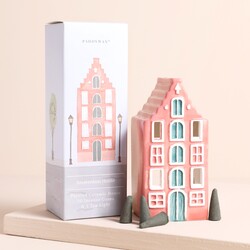 Paddywax Amsterdam House Incense and Tea Light Holder