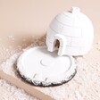 Winter Igloo Incense Cone Burner with removable base