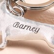 Personalised Dachshund Keyring