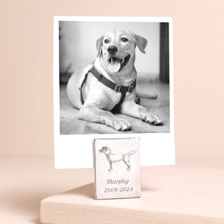 Lancaster & Gibbings Personalised Labrador Photo Holder