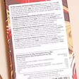 Close Up of Gnaw Packaging back label