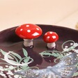 Close Up of Moonrise Ceramic 3D Trinket Dish