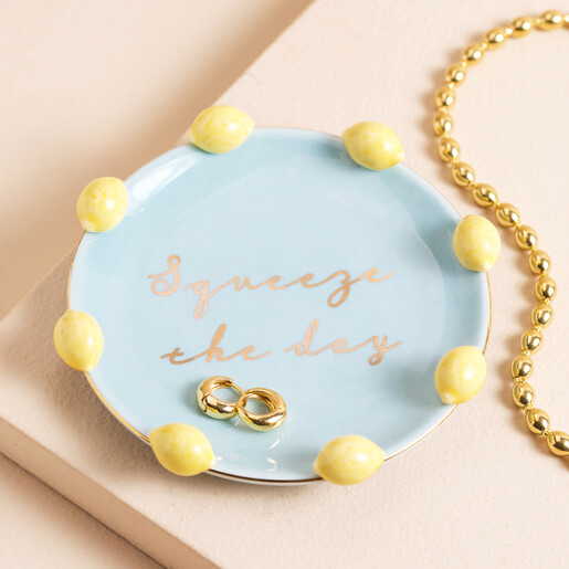 Largest Blue Trinket Dish