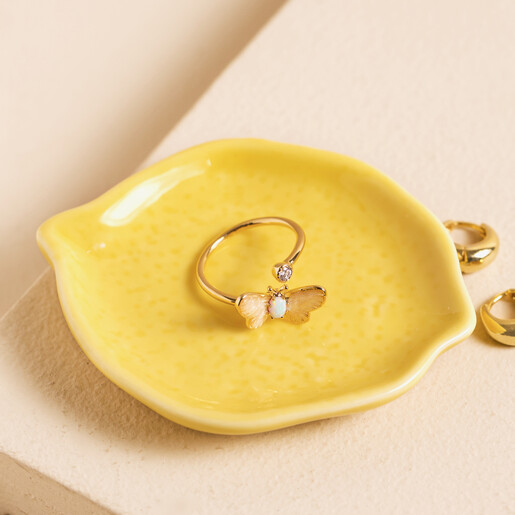Smallest Yellow Trinket Dish