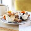 Badger and Bear Egg Cups on Plate