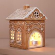 Gingerbread House Ceramic Wax Burner