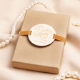 20 Year Anniversary Packaging for 20th Anniversary Pearl Charm Bracelet