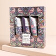 Three Hand Creams in William Morris Packaging