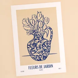 Jenna Crush Fleurs De Jardin A4 Print
