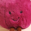 Jellycat Amuseable Cherry Soft Toy Close Up of Face