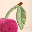 Jellycat Amuseable Cherry Soft Toy Close Up of Stalk