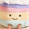 Jellycat Amuseable Rainbow Birthday Cake Soft Toy Close Up