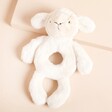 Jellycat Bashful Lamb Ring Rattle