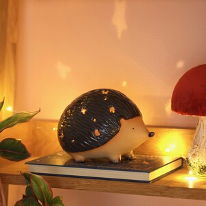 Ceramic Mr Prickles LED Hedgehog Light- UK/USA ONLY