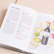 Opened Page of Wine: Taste Pair Pour Book