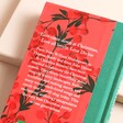 Back blurb of Poems for Christmas Book