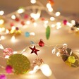 Beads and Charms on Battery Powered Folklore Colourful Charm Wire String Lights