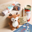 Exterior of Build Your Own Personalised Christmas Eve Box with gifts around