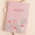 You are Magical Toadstool Notebook on Beige Background