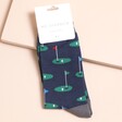 Mr Heron Men's Navy Golf Socks