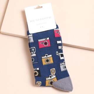 Mr Sparrow Retro Cameras in Navy