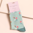 Silver Mini Floral Socks