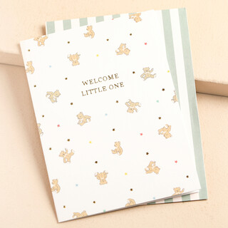 Ohh Deer Cath Kidston Welcome Little One Bears New Baby Card