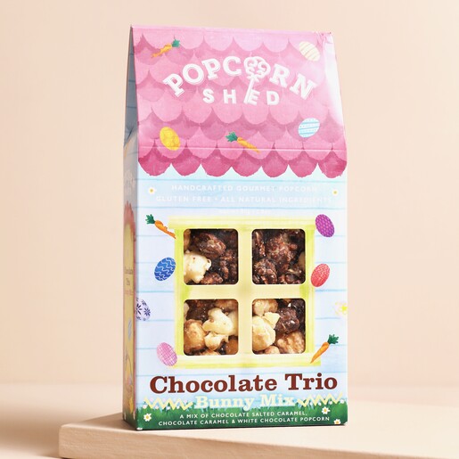 Popcorn Shed Chocolate Trio Bunny Mix