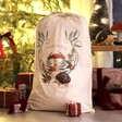 Personalised Moonrise Christmas Sack 