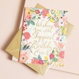 Garden Party Birthday Card