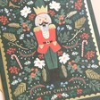 Close Up of the Evergreen Nutcracker Christmas Card