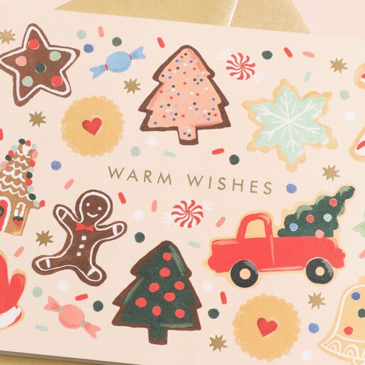 Holiday Cookies Christmas Card