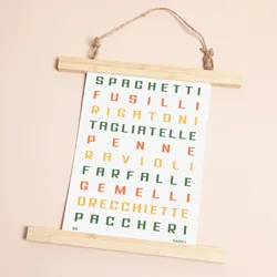 Sass & Belle Bamboo Magnetic Poster Hanger