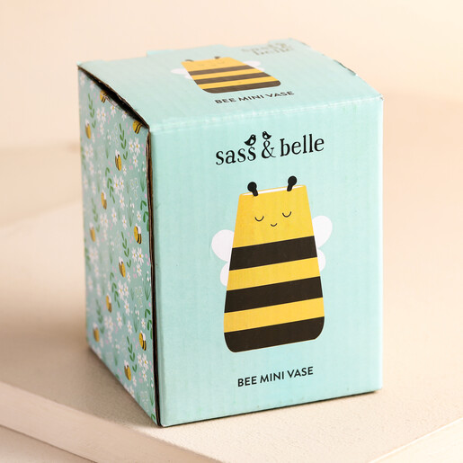 Sass & Belle Bee Vase in Packaging