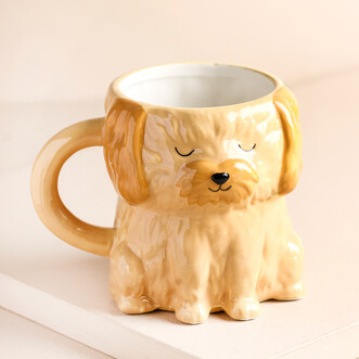 Sass & Belle Cockapoo Shaped Mug