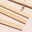 Close Up of Large Bamboo Magnetic Poster Hanger