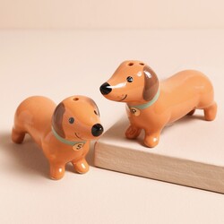 Sass & Belle Sausage Dog Salt and Pepper Shakers