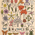 Close up of Roomytown Fleurs et Insects A3 Print