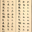 Roomytown Vintage Alphabet A3 Print